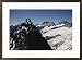 Mountain climbers atop Temple Crag in the John Muir Wilderness Framed Art Poster Print by Gordon Wiltsie, 29x21