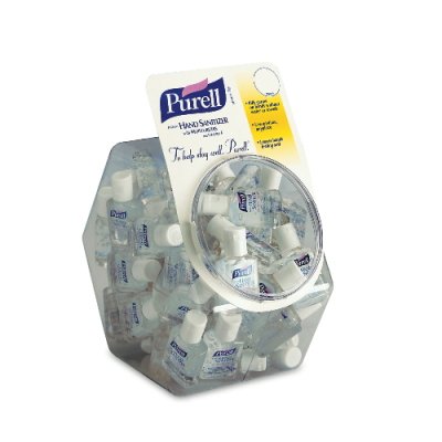 Purell Display Bowl, Portable Size Hand Sanitizer - 60 Count 0.5 oz bottles