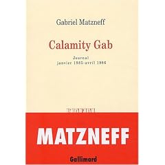 Calamity Gab (Journal janvier 1985-avril 1986)