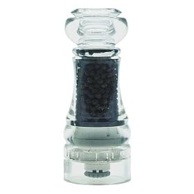 T&G Capstan Acrylic 14cm Pepper Mill with CrushGrind Mechanism