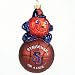 Syracuse Orange 5 Glass Mascot Basketball Ornament