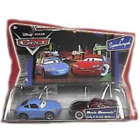 Disney Pixar Cars Movie Moments 1:55 Die Cast Figure 2-pack Sally and Cruisin' McQueen by Disney