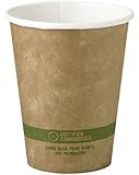 World Centric CU-PA-8-K Compostable Kraft Paper Hot Cups, 8 oz. (Pack of 1000)