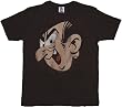Junk Food Smurfs Gargamel Washed Black T-shirt Tee
