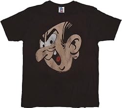 Junk Food Smurfs Gargamel Washed Black T-shirt Tee