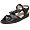 Black Leather/Patent Combination
