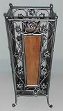 Iron Flower Design Umbrella Stand