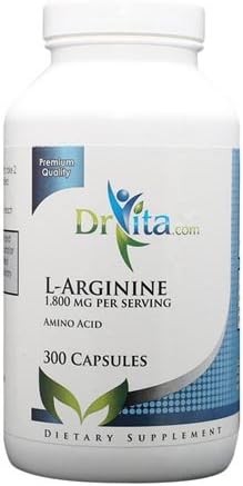 DrVita L-Arginine HCl 1800 mg - 300 Caps