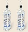 Artworks olive oil bottle ~ Blue Crab Bar and Grill ~ set of 2 bottles code 353