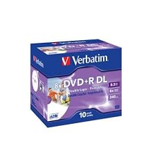 DVD+R 8.5GB Double Layer 8x-Speed - printable - 10er Pack Jewel-Cases