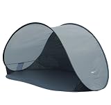 Produkt-Bild: High Peak Strandmuschel Lagoon, blau/grau, 220 x 130 x 110 cm, 10008