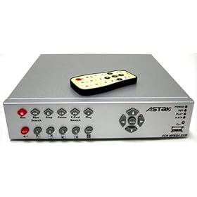 Astak CM-04DE 4 Channel MPEG4 DVR System With 320GB Hard Drive by Astak