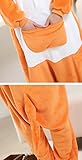 Skycastle(tm) High Quality Kangaroo Cartoon Animal Shaped Winter Unisex One-piece Pajamas Hoodie Sleepwear Cosplay Costume (XL)