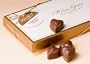 Helen Grace Chocolates, Milk Chocolate Cappuccino Heart Truffles, 6 oz. Gift Box