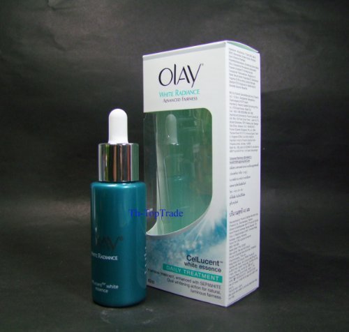 Olay White Radiance Advanced Fairness Cellucent White Essence Daily Treatment Made in Thailand
