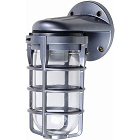 Designers Edge L-1707 One-Light Incandescent Weather Tight Industrial Light
