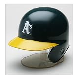 Oakland Athletics Miniature Replica MLB Batting Helmet w/Left Ear Covered