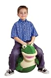 Ball Bounce And Sport Toys Hop-A-Long Frog Plush Hopper