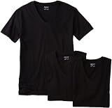 DKNY Men's 3 Pack V-Neck Tee Shirt