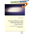 A Lattice Attack on the McEliece Public Key Cryptosystem:... by  Zaharina Velikova