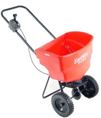 Childrens Toyshop  Outdoor Living : Earthway 30-Pound Set-Up Residential Broadcast Spreader with 8-Inch Wheels #1950