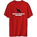 T-Shirt Red  My German Shepherd Does Tricks  Dog