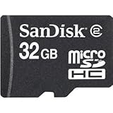 SanDisk 32GB MicroSD SDHC Class 2 with MicroSDHC Adapter and SanDisk Mobile ....