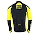 Santic Cycling Fleece Thermal Long Jersey Winter Jacket Yellow-Gabriel L
