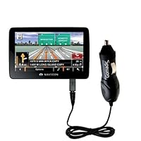 Rapid Car / Auto Charger for the Navigon 7200T - uses Gomadic TipExchange Technology