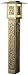 Kichler Lighting 15348VGB Ainsley Square Bollard 12-Volt Path and Spread Light, Verdigris with Aged Brass and Etched Seedy Glass