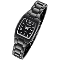 Cirros Milan Luxury Ladies Black Ceramic Watch Model 2296LB-MD