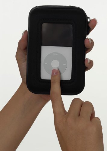 Portable Sound Lab Handheld Speaker Case for iPod (Black)