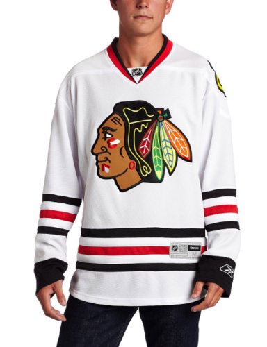 Chicago Blackhawks White Premier Blank Jersey