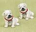 Ceramics Bulldog Salt and Pepper Shakers Gift Set - Dog lover/owner gift