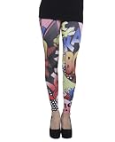 Wet Seal Womens Comic Boom Sublimation Legging