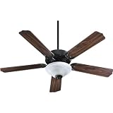 Quorum Fans 77525-8595 52 Capri Uni-Pack Traditional Old World Ceiling Fan w/ Light & Blades