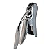Rabbit Lever Corkscrew Wine Bottle Opener | Best as Waiters Vertical Screwpull | Chrome 3-pcs Wine Lovers Accessory Gift Set