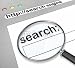 Wallmonkeys Peel and Stick Wall Decals - Search Engine - Magnifying Glass - Removable Graphic