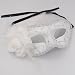 Venetian Style White Eye Costume Masquerade Mardi Mask