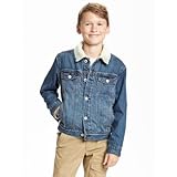 オールドネイビー OLD NAVY/ シェルパラインドトラックerジャケット デニム アウタージャケット XL【並行輸入】