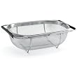 Polder 6631-75 Stainless-Steel Sink Strainer with Extending Rubber-Grip Arms