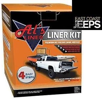 Als Liner 1 Gallon Black Bed Lineracrylic batch system. The kit includes polyurethane resin, acrylic binder, activator, tint and primer Kit ALS-BL