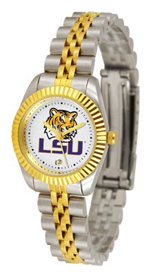 Louisiana State LSU Tigers NCAA Womens 23Kt Gold Watch