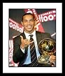 Ronaldinho FC Barcelona Framed 8x10 Photograph FIFA Player of the Year Award