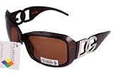 41H0lXvYXpL. SL160  Women Sunglasses DG Eyewear 37163 Brown Polarized