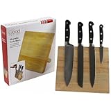 Magnetic Knife Block By Good Cooking - Keeps Your Cutlery Knives Sharper and Scrape Free