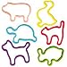 Toys : Silly Bandz Pets - 24 Pack