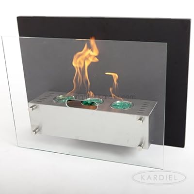 EcoPyro AF-904-B Hoodoo Wall Hanging Ethanol Fireplace 27 5/8