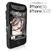 iSkin Revo 2 - Ebony Schwarz - Premium Schutzh�lle f�r Apple iPhone 3G