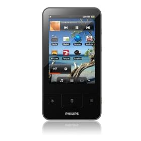 Philips Android Connect 8 GB Touchscreen MP3 Player by 